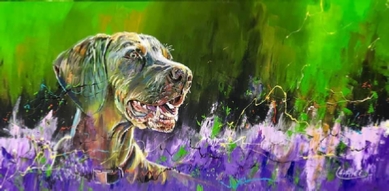 2448 CN HL CHAMPION LAVANDE ABSTRAIT VERT NOIR VIOLET.JPG